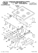 Part Location Diagram of LIT4364407 Whirlpool Wiring Diagram