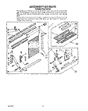 ACCESSORY KIT Diagram and Parts List for BPAC1800AS0  KitchenAid Air Conditioner