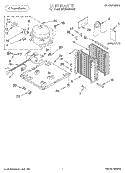 SECTION Diagram and Parts List for BPDH4000AS3  KitchenAid Dehumidifier