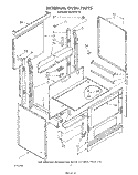 EXTERNAL OVEN , LITERATURE AND OPTIONAL Diagram and Parts List for RS333PXTT0  Whirlpool Range