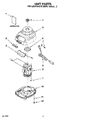 UNIT PARTS Diagram and Parts List for KSB540OB0  KitchenAid Blender