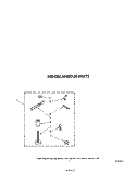 MISCELLANEOUS Diagram and Parts List for LA5380XSW1  Whirlpool Washer