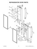 Part Location Diagram of 13107867BQ Whirlpool DOR-FIP BL