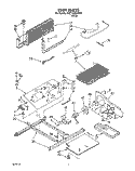 UNIT Diagram and Parts List for 3VET19ZKAW00  Whirlpool Refrigerator