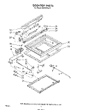 COOKTOP Diagram and Parts List for RS676PXL0  Whirlpool Range