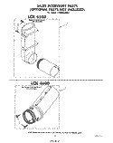 SALES ACCESSORY Diagram and Parts List for LT4900XMW2  Whirlpool Washer Dryer Combo