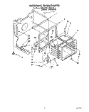 Part Location Diagram of 3176681 Whirlpool Frame, Front