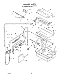 Part Location Diagram of 4323987 Whirlpool Clamp