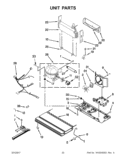 UNIT PARTS Diagram and Parts List for GZ25FSRXYY7  Whirlpool Refrigerator