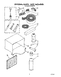 OPTIONAL Diagram and Parts List for AC1854XT0  Whirlpool Air Conditioner