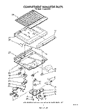 COMPARTMENT SEPARATOR Diagram and Parts List for TT18CKXWN01  Whirlpool Refrigerator