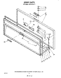 Part Location Diagram of 753910 Whirlpool Panel, Door Interior