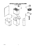 OPTIONAL Diagram and Parts List for JJTF8500XLP3  Whirlpool Trash Compactor