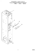 FREEZER LINER Diagram and Parts List for KSSS36QJT00  KitchenAid Refrigerator