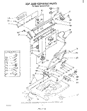 TOP AND CONSOLE Diagram and Parts List for LA6800XPW0  Whirlpool Washer