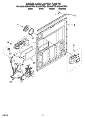 Part Location Diagram of 8573178 Whirlpool Wiring Harness Main