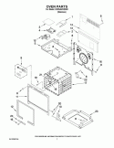 OVEN PARTS Diagram and Parts List for KDRS463VSS00  KitchenAid Range