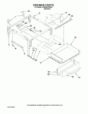 DRAWER PARTS Diagram and Parts List for KDSS907SSS04  KitchenAid Range