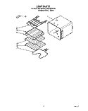 UNIT Diagram and Parts List for RB160PXYQ3  Whirlpool Range