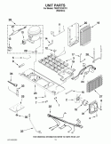 Part Location Diagram of W10366750 Whirlpool COVER-UNIT
