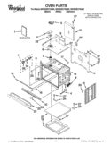 OVEN PARTS Diagram and Parts List for WOS92EC7AS00  Whirlpool Wall Oven