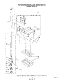 POWER SCREW AND RAM Diagram and Parts List for TU4100XTP3  Whirlpool Trash Compactor