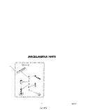 MISCELLANEOUS Diagram and Parts List for LA5700XPW5  Whirlpool Washer