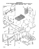 UNIT Diagram and Parts List for ED22DWXTG02  Whirlpool Refrigerator