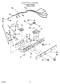 CONTROL PARTS, OPTIONAL PARTS Diagram and Parts List for IHS226303  Inglis Refrigerator