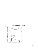 MISCELLANEOUS Diagram and Parts List for TAWL610WW1  Estate Washer