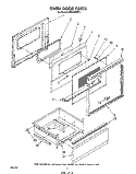 Part Location Diagram of 3169105 Whirlpool HNDLE-DOOR