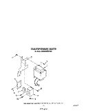 TRANSFORMER Diagram and Parts List for 6ED25RQXWW00  Whirlpool Refrigerator
