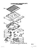 Part Location Diagram of 937226 Whirlpool COVER, AIR DIFFUSER