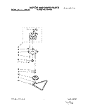 MOTOR AND DRIVE, LITERATURE Diagram and Parts List for KUCC151BWH0  KitchenAid Trash Compactor