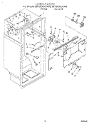 Part Location Diagram of 981365 Whirlpool LIGHT LENS FREEZER