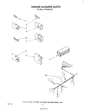 WIRING HARNESS Diagram and Parts List for DP6881XLP1  Whirlpool Dishwasher