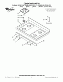 Part Location Diagram of W10205324 Whirlpool Burner Cap - Gray