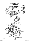 Part Location Diagram of 3352883 Whirlpool S-Clip, Bottom Pad