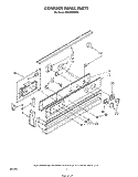 Part Location Diagram of 3148634 Whirlpool Retainer, Glass (sold individually, 4 recommended)