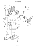 UNIT Diagram and Parts List for ACQ052XW0  Whirlpool Air Conditioner