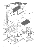 Part Location Diagram of 2154451 Whirlpool UNIT, FRAME
