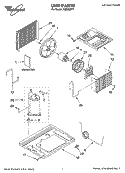 UNIT PARTS Diagram and Parts List for ACE082PT1  Whirlpool Air Conditioner
