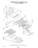 REFRIGERATOR INTERIOR , LIT/OPTIONAL Diagram and Parts List for ED25EMXPWR0  Whirlpool Refrigerator