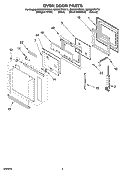 Part Location Diagram of WP4457104 Whirlpool Shield
