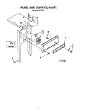 PANEL AND CONTROL (KCC151) Diagram and Parts List for KCC150  KitchenAid Trash Compactor