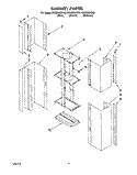 SECTION Diagram and Parts List for KICU265HWH0  KitchenAid Range Hood
