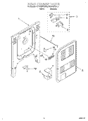REAR CHASSIS Diagram and Parts List for KERC607EAL4  KitchenAid Range