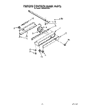 FREEZER CONTROL PANEL Diagram and Parts List for KSSS42DWX01  KitchenAid Refrigerator