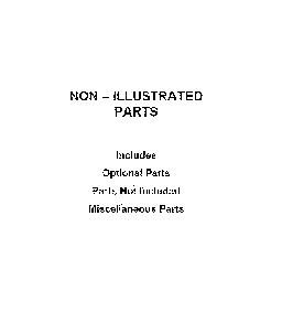 Optional parts (not included) Diagram and Parts List for WED8120HW0  Whirlpool Dryer