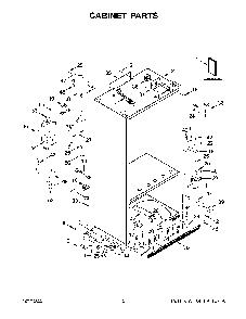 Part Location Diagram of W11354227 Whirlpool SCREW